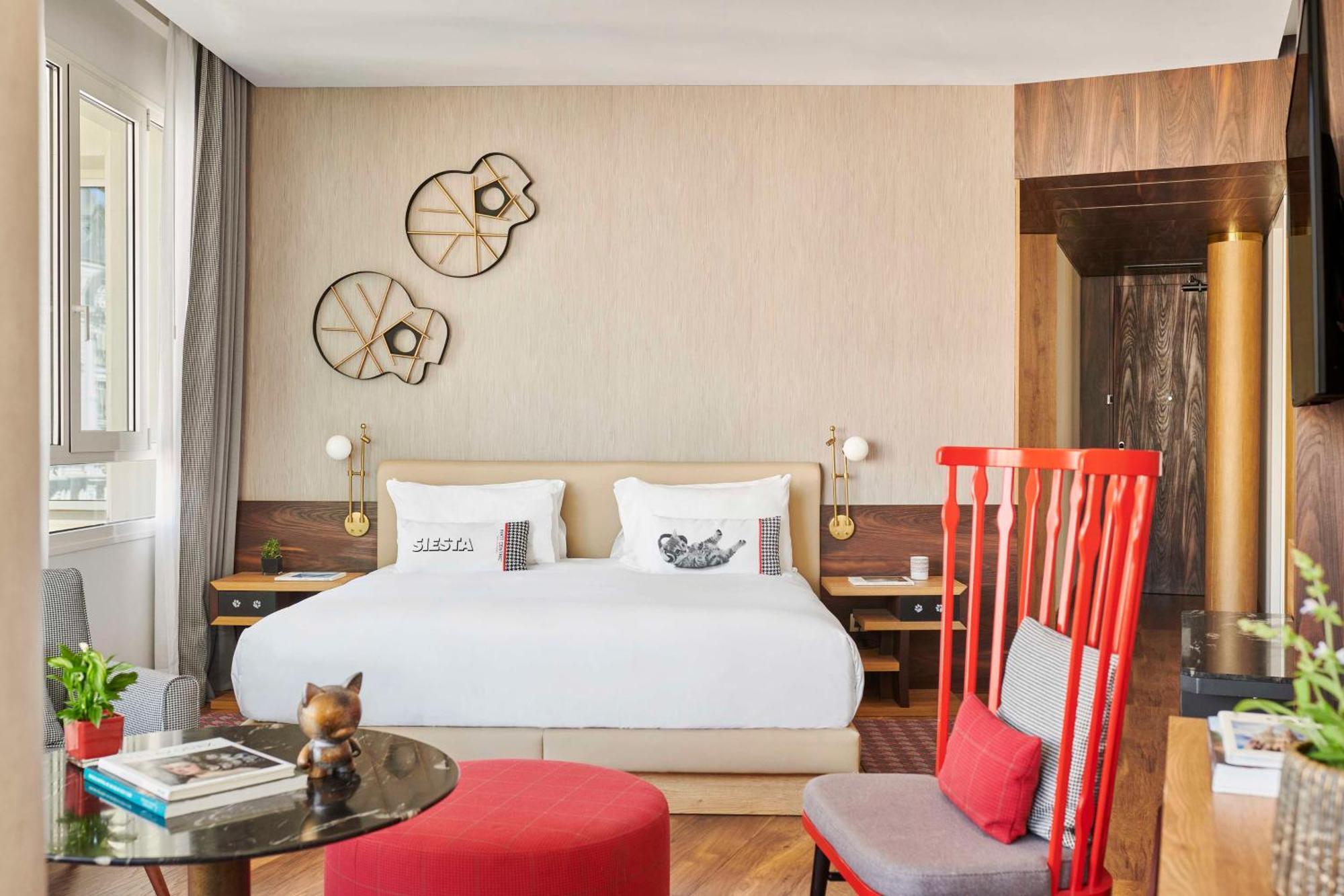 Hotel Hyatt Centric Gran Via Madrid Esterno foto Deluxe room